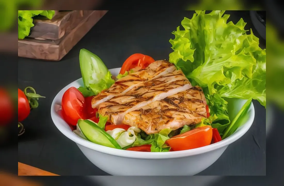 Izgara Tavuk Salata